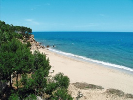Bucht an Playa Cristal