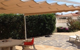 Grillplatz mit Pergola