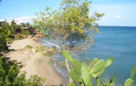 Bucht an Playa Cristal