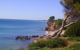 Bucht am Playa Cristal