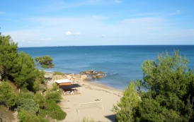Bucht am Playa Cristal