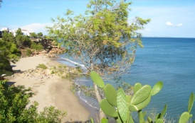 Bucht an Playa Cristal